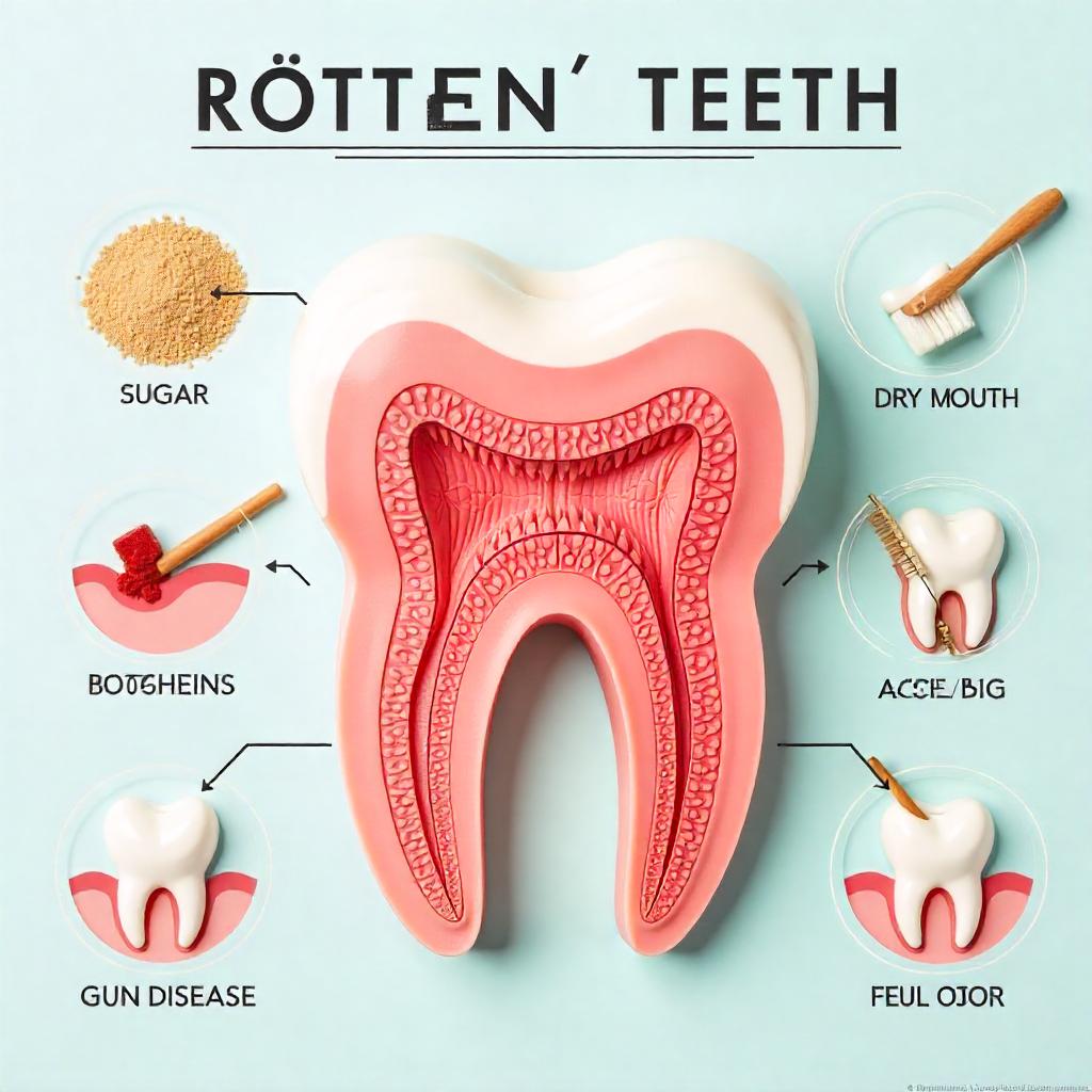 Symptoms & Causes of Rotten Teeth